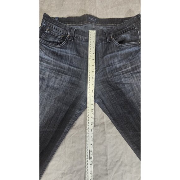 Citizens Of Humanity Distressed MENS Jeans SZ 34 DARK BLUE (HL11) - Picture 5 of 9